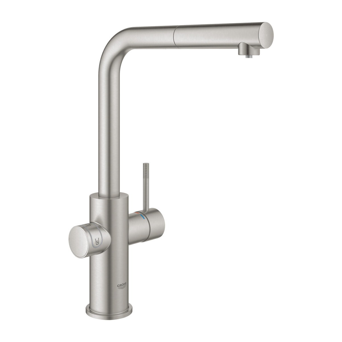 BLUE HOME ΚΙΤ ΕΚΚΙΝΗΣΗΣ ΕΚΡΟΗΣ L-SPOUT ΜΕ ΑΠΟΣΠΩΜΕΝΟ ΝΤΟΥΣ SUPERSTEEL 31539DC0 GROHE - Image 3