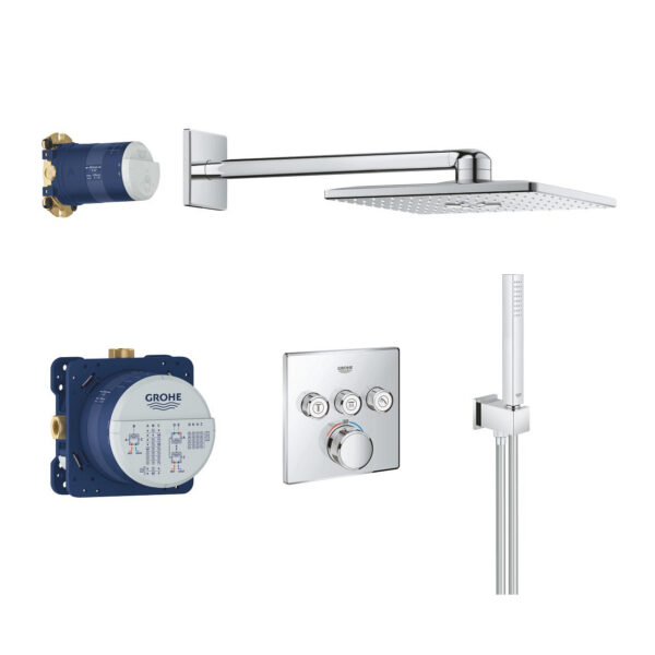 GROHTHERM SMARTCONTROL ΣΕΤ ΕΝΤΟΙΧΙΣΜΟΥ CUBE 34706000 GROHE