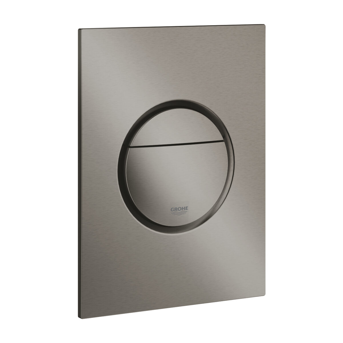 ΠΛΑΚΕΤΑ ΕΝΤΟΙΧΙΣΜΕΝΟΥ ΚΑΖΑΝΑΚΙΟΥ NOVA COSMOPOLITAN S BRUSHED HARD GRAPHITE 37601AL0 GROHE - Image 1