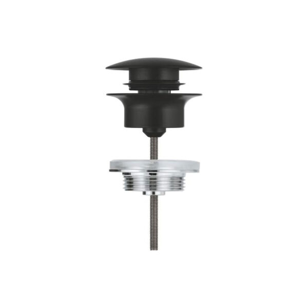 ΒΑΛΒΙΔΑ ΝΙΠΤΗΡΟΣ PUSH-OPEN ΜΑΥΡΟ ΜΑΤ 1024642430 GROHE
