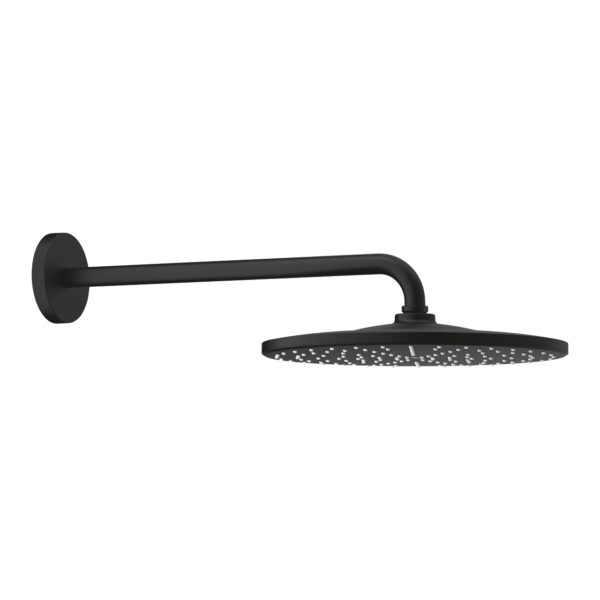 ΚΕΦΑΛΗ ΚΑΙ ΒΡΑΧΙΟΝΑΣ ΤΟΙΧΟΥ RAINSHOWER MONO 310 422MM PHANTOM BLACK 22121KF0 GROHE