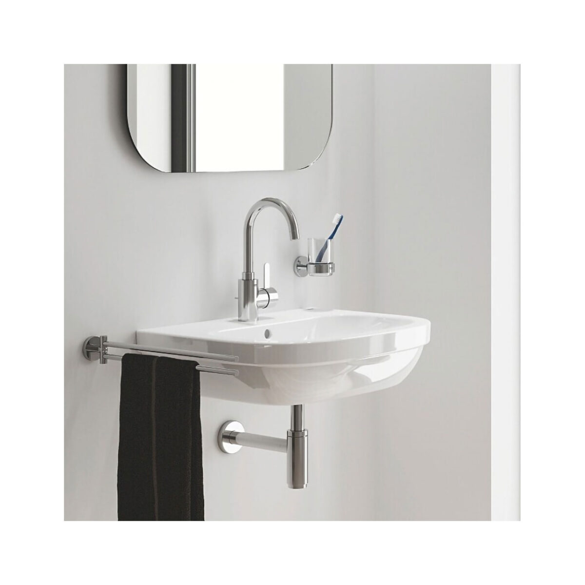 EUROSMART COSMOPOLITAN ΜΙΚΤΗΣ ΝΙΠΤΗΡΑ 1/2" L-ΜΕΓΕΘΟΣ 32830001 GROHE - Image 3