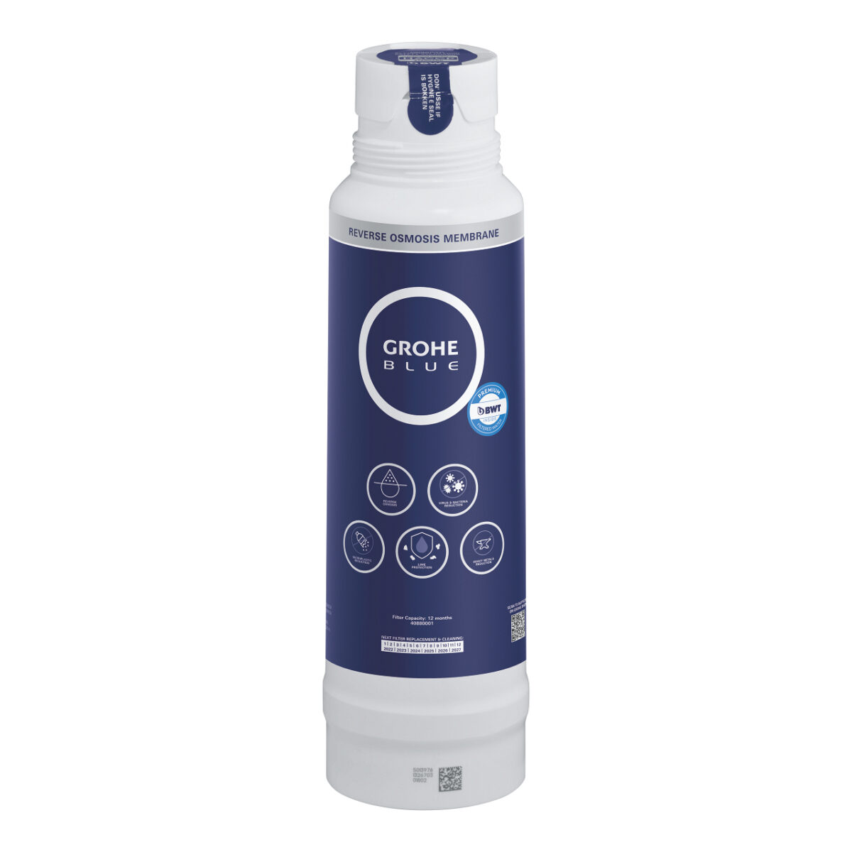 BLUE ΦΙΛΤΡΟ ΑΝΤΙΣΤΡΟΦΗΣ ΟΣΜΩΣΗΣ 40880001 GROHE - Image 1