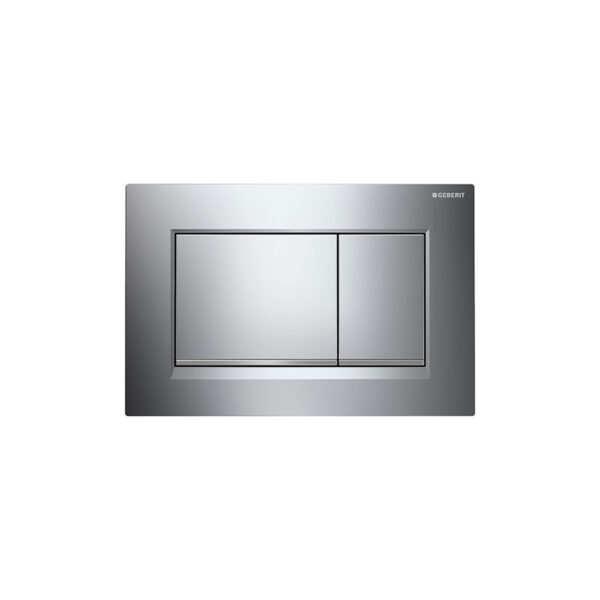 ΠΛΑΚΕΤΑ SIGMA 30 ΔΙΠΛΗΣ ΕΚΠΛΥΣΗΣ ΧΡΩΜΕ 115.883.KH.1 GEBERIT