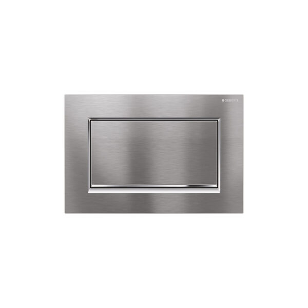 ΠΛΑΚΕΤΑ SIGMA 30 BRUSHED CHROME 115.893.KX.1 GEBERIT