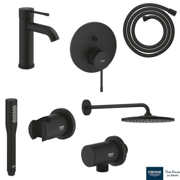 ESSENCE ΣΕΤ ΓΙΑ ΝΙΠΤΗΡΑ ΜΕ ΜΠΑΤΑΡΙΑ 24172KF1 GROHE