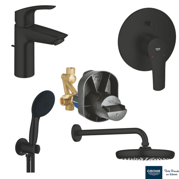 EUROSMART ΣΕΤ ΓΙΑ ΝΙΠΤΗΡΑ ΜΕ ΜΠΑΤΑΡΙΑ 1/2″ S-ΜΕΓΕΘΟΣ 332652433 GROHE