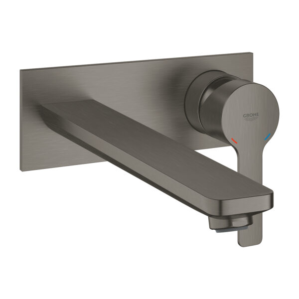 LINEARE ΜΠΑΤΑΡΙΑ ΝΙΠΤΗΡΑ 2 ΟΠΩΝ L-ΜΕΓΕΘΟΣ 1/2" BRUSHED HARD GRAPHITE 23444AL1 GROHE