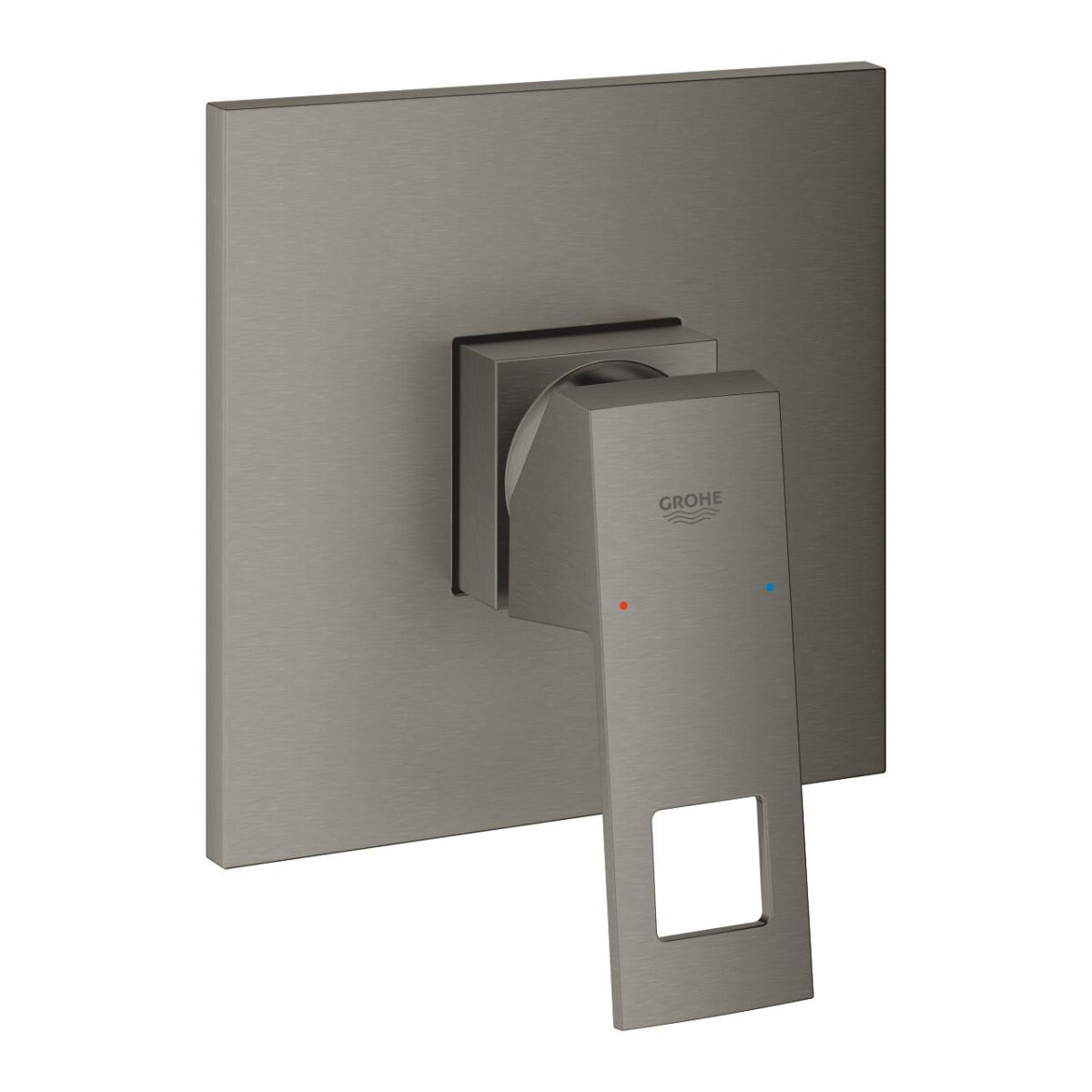 EUROCUBE ΜΙΚΤΗΣ ΝΤΟΥΣ ΜΕ ΕΝΑ ΜΟΧΛΟ ΧΕΙΡΙΣΜΟΥ BRUSHED HARD GRAPHITE 24061AL0 GROHE - Image 1