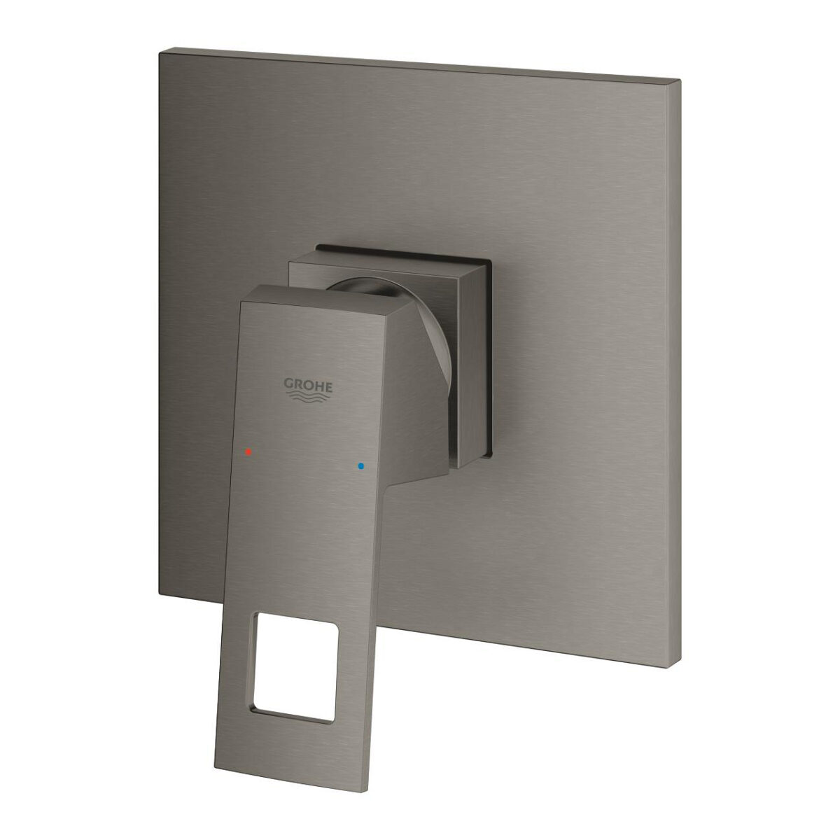 EUROCUBE ΜΙΚΤΗΣ ΝΤΟΥΣ ΜΕ ΕΝΑ ΜΟΧΛΟ ΧΕΙΡΙΣΜΟΥ BRUSHED HARD GRAPHITE 24061AL0 GROHE - Image 4