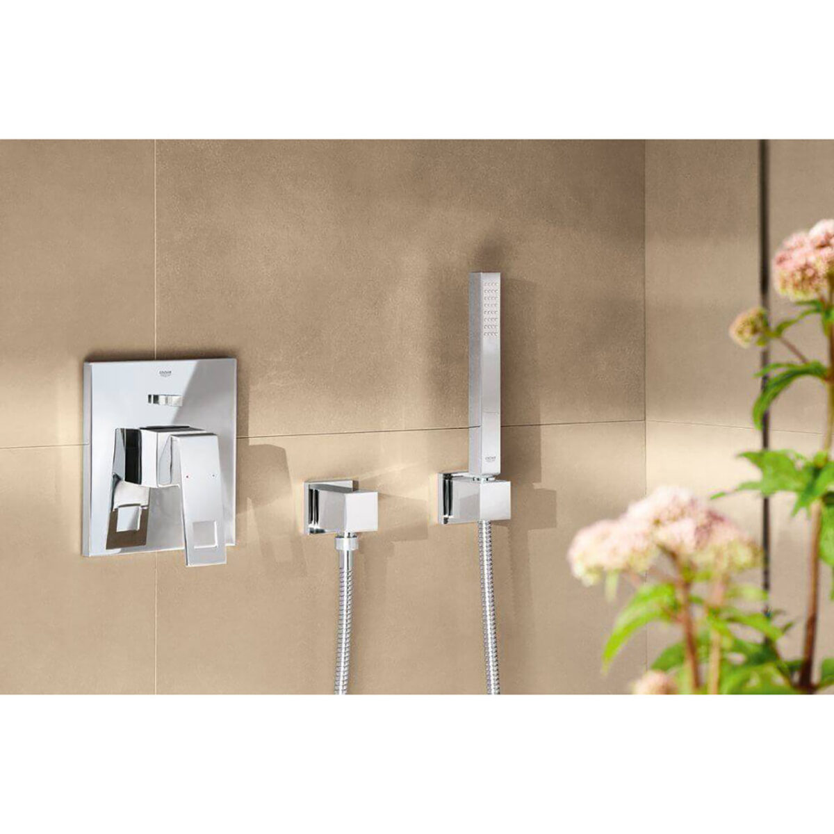 EUROCUBE ΜΙΚΤΗΣ ΝΤΟΥΣ ΜΕ ΕΝΑ ΜΟΧΛΟ ΧΕΙΡΙΣΜΟΥ 1/2″ ΔΥΟ ΡΟΩΝ ΧΡΩΜΕ 24062000 GROHE - Image 5