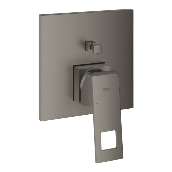 EUROCUBE ΜΙΚΤΗΣ ΝΤΟΥΣ ΜΕ ΕΝΑ ΜΟΧΛΟ ΧΕΙΡΙΣΜΟΥ 1/2″ ΔΥΟ ΡΟΩΝ BRUSHED HARD GTRAPHITE 24062AL0 GROHE