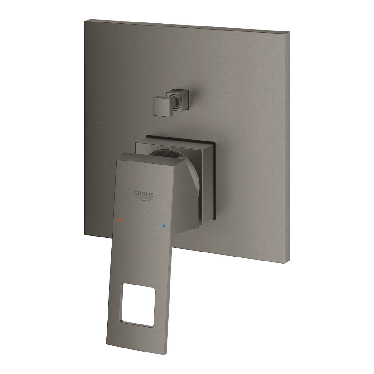 EUROCUBE ΜΙΚΤΗΣ ΝΤΟΥΣ ΜΕ ΕΝΑ ΜΟΧΛΟ ΧΕΙΡΙΣΜΟΥ 1/2″ ΔΥΟ ΡΟΩΝ BRUSHED HARD GTRAPHITE 24062AL0 GROHE - Image 4