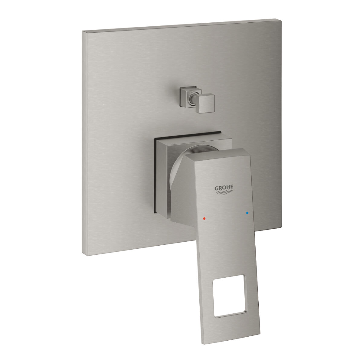 EUROCUBE ΜΙΚΤΗΣ ΝΤΟΥΣ ΜΕ ΕΝΑ ΜΟΧΛΟ ΧΕΙΡΙΣΜΟΥ 1/2″ ΔΥΟ ΡΟΩΝ SUPERSTEEL 24062DC0 GROHE - Image 1