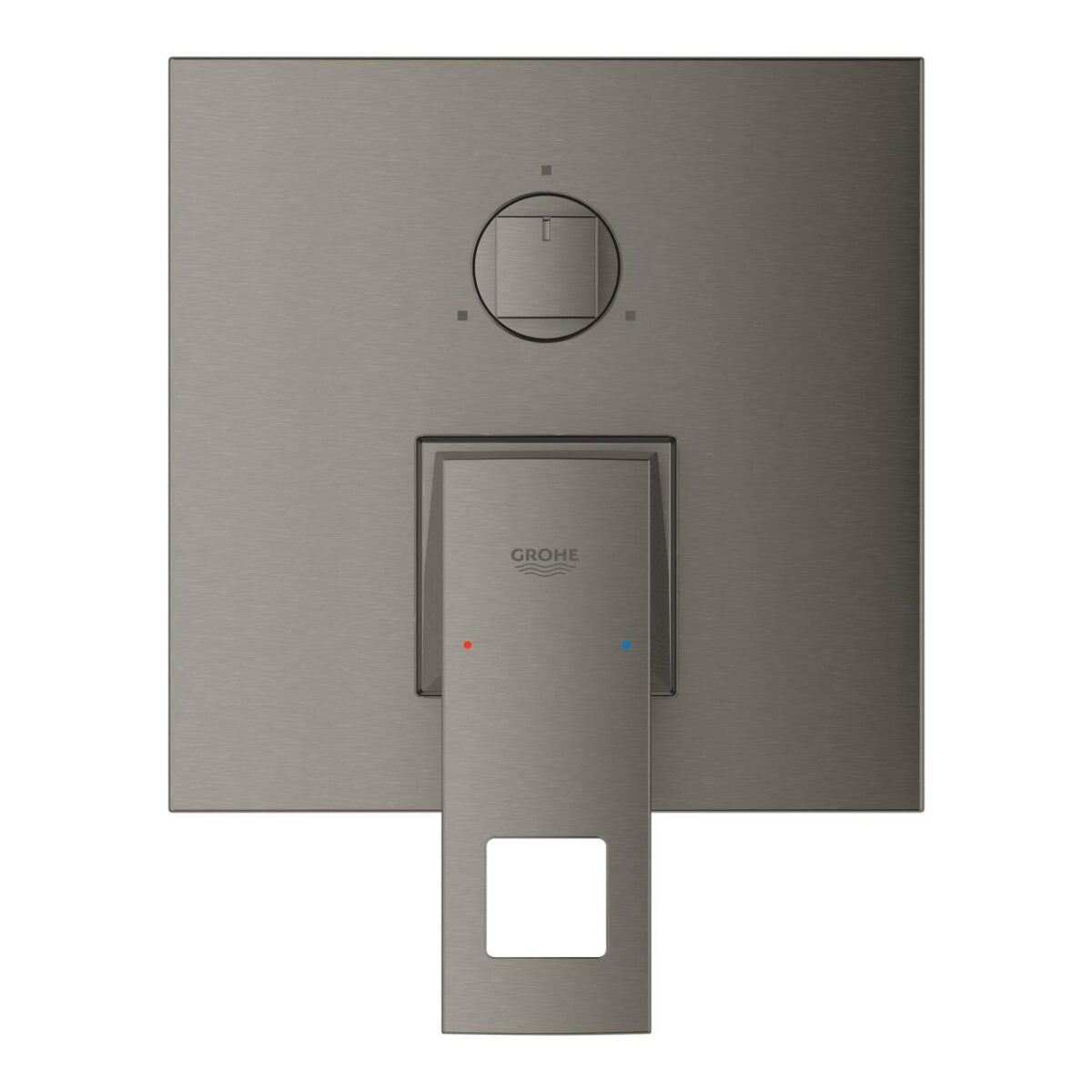 EUROCUBE ΜΙΚΤΗΣ ΝΤΟΥΣ ΜΕ ΕΝΑ ΜΟΧΛΟ ΧΕΙΡΙΣΜΟΥ 1/2″ ΤΡΙΩΝ ΡΟΩΝ BRUSHED HARD GRAPHITE 24094AL0 GROHE - Image 3