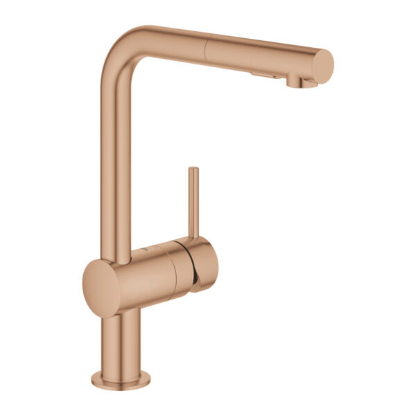 ΜΠΑΤΑΡΙΑ ΝΕΡΟΧΥΤΗ MINTA BRUSHED WARM SUNSET 30274DL0 GROHE