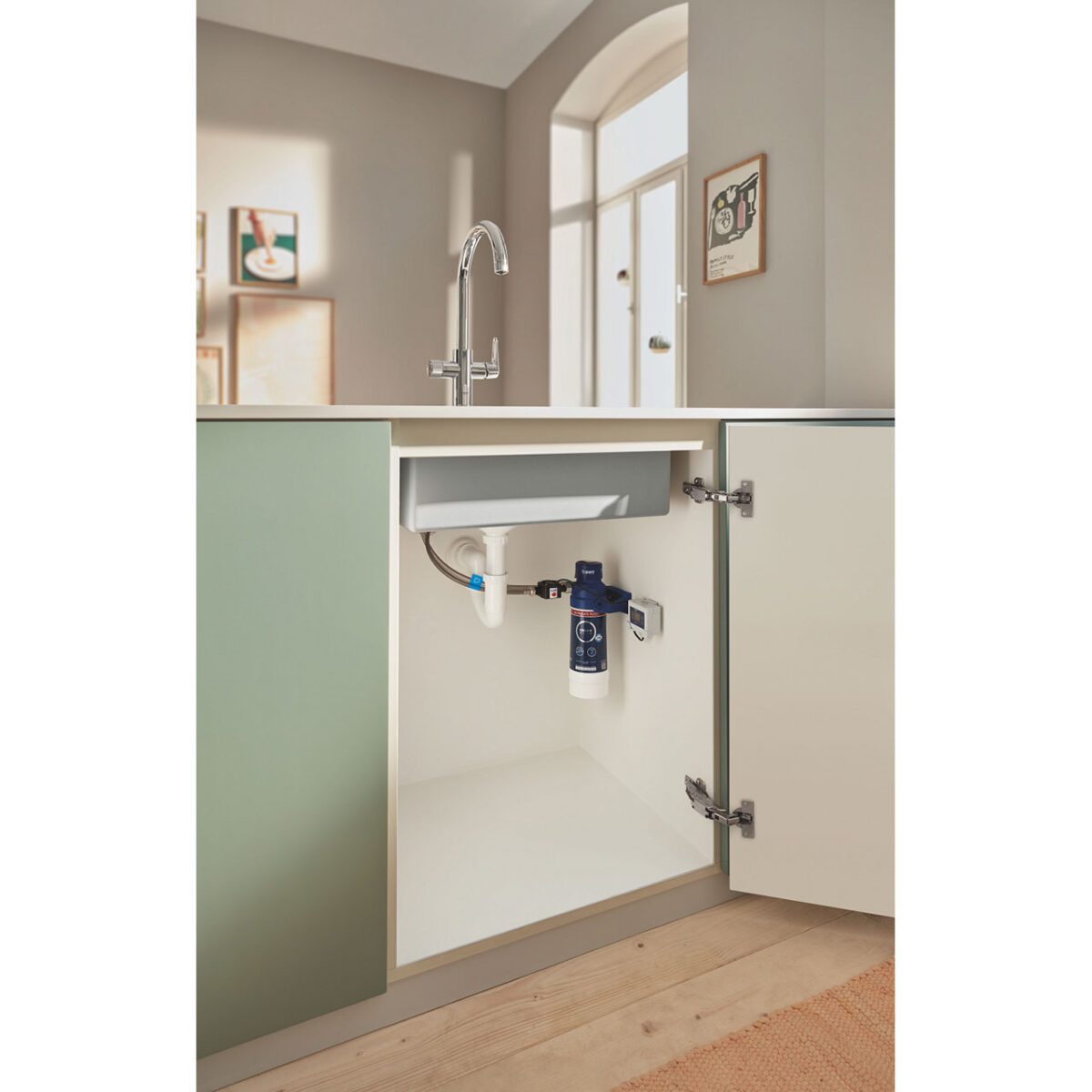 GROHE BLUE PURE BAUCURVE ΜΠΑΤΑΡΙΑ ΚΟΥΖΙΝΑΣ ΜΕ ΦΙΛΤΡΟ ULTRASAFE ΧΡΩΜΕ 30582000 GROHE - Image 5