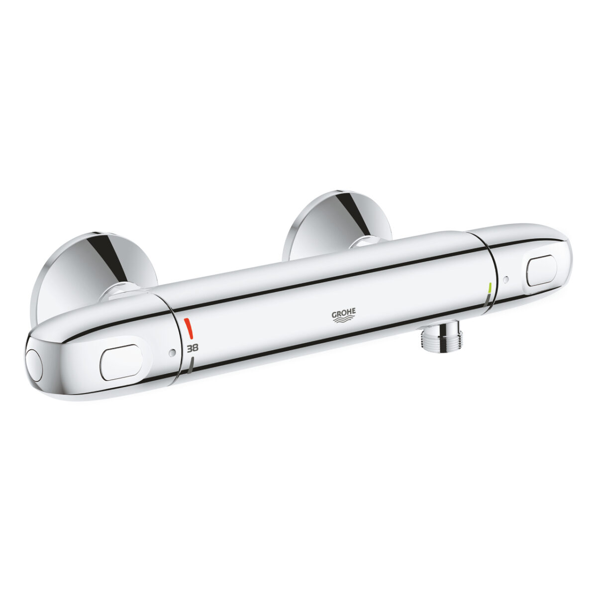 GROHTHERM 1000 ΘΕΡΜΟΣΤΑΤΙΚΗ ΜΠΑΤΑΡΙΑ ΓΙΑ ΝΤΟΥΣ 1/2″ ΧΡΩΜΕ 34143003 GROHE - Image 1