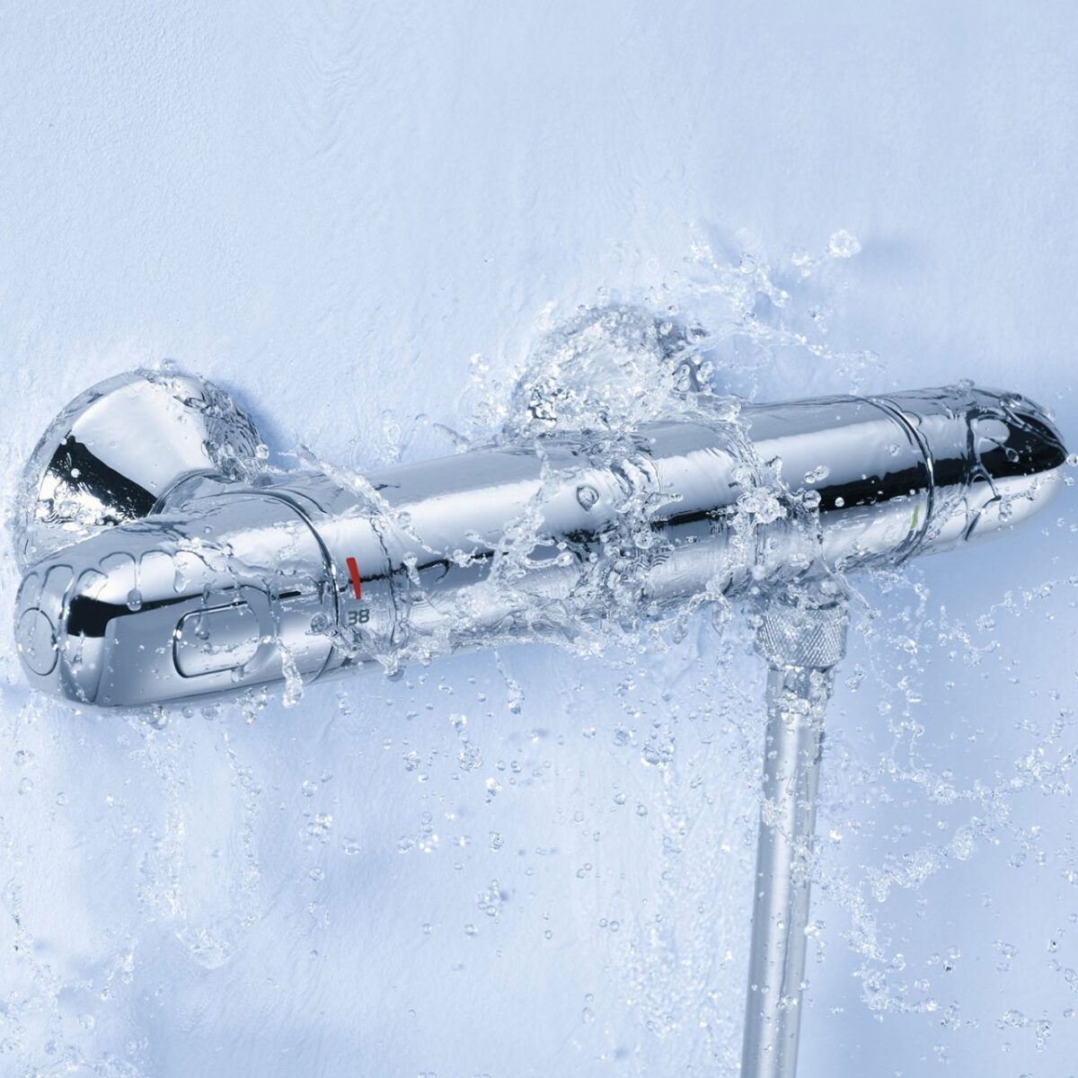 GROHTHERM 1000 ΘΕΡΜΟΣΤΑΤΙΚΗ ΜΠΑΤΑΡΙΑ ΓΙΑ ΝΤΟΥΣ 1/2″ ΧΡΩΜΕ 34143003 GROHE - Image 3