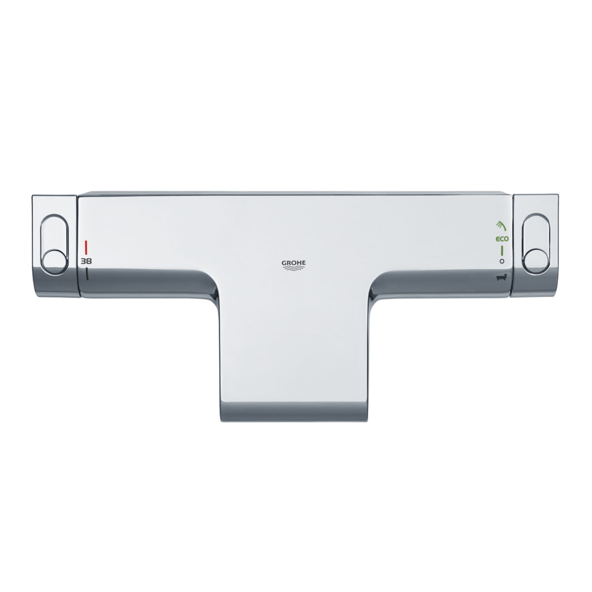 GROHTHERM 2000 ΘΕΡΜΟΣΤΑΤΙΚΗ ΜΠΑΤΑΡΙΑ ΛΟΥΤΡΟΥ 1/2″ ΧΡΩΜΕ 34174001 GROHE - Image 3