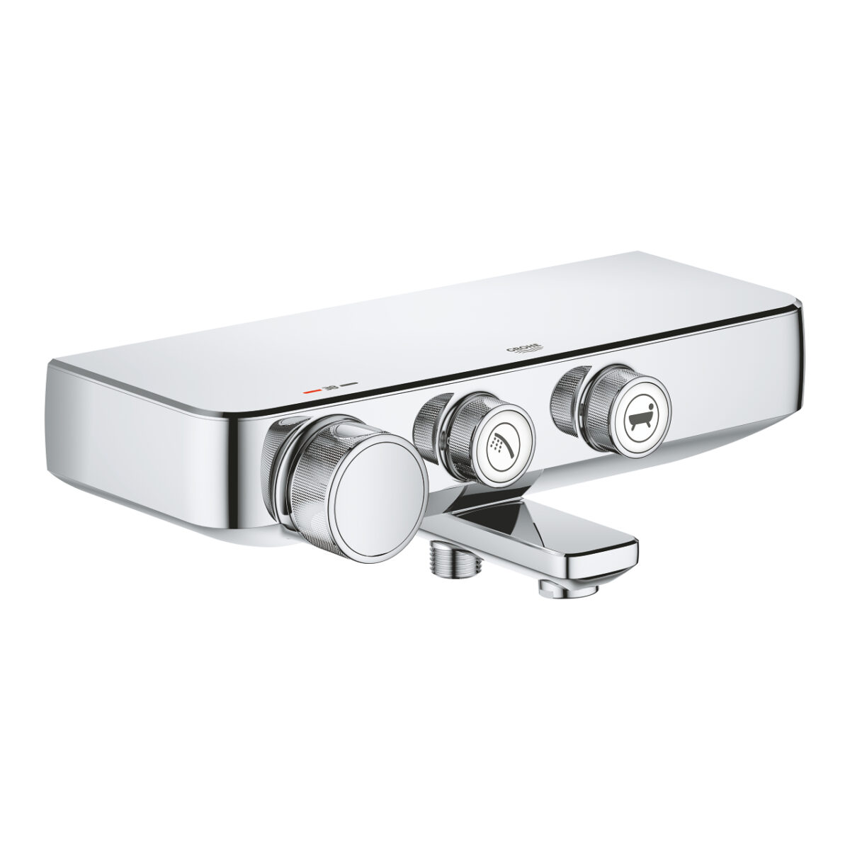 GROHTHERM SMARTCONTROL ΘΕΡΜΟΣΤΑΤΙΚΗ ΜΠΑΤΑΡΙΑ ΛΟΥΤΡΟΥ 1/2″ ΧΡΩΜΕ 34718000 GROHE - Image 1