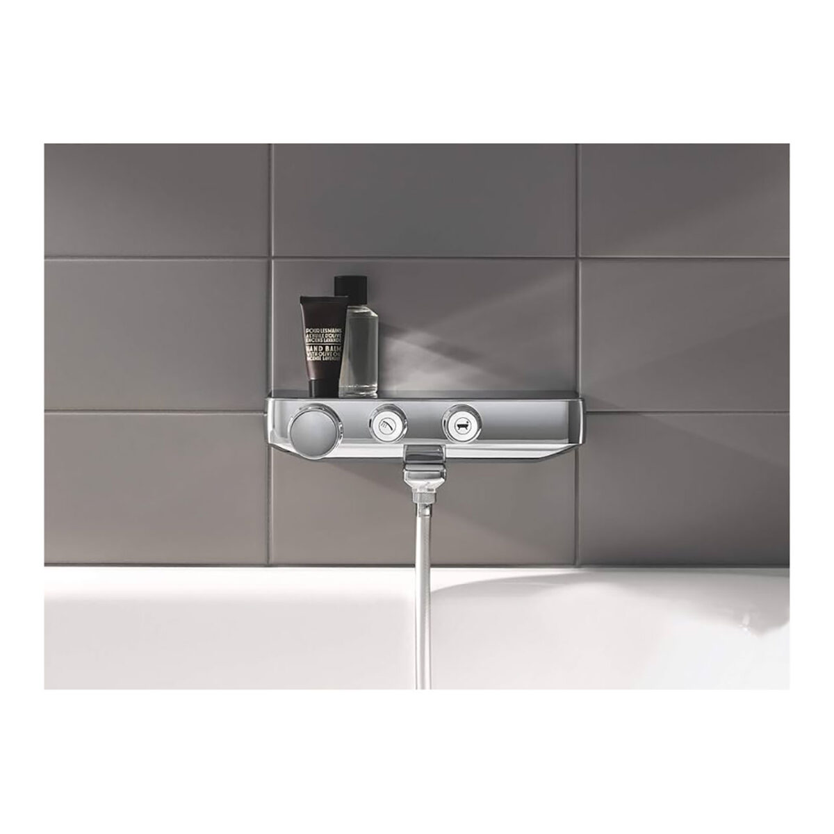 GROHTHERM SMARTCONTROL ΘΕΡΜΟΣΤΑΤΙΚΗ ΜΠΑΤΑΡΙΑ ΛΟΥΤΡΟΥ 1/2″ ΧΡΩΜΕ 34718000 GROHE - Image 4