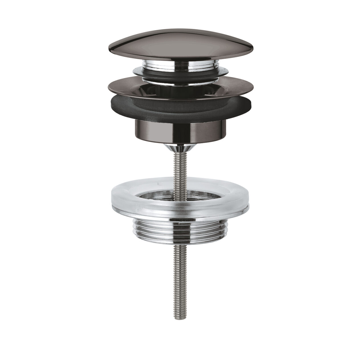 ΒΑΛΒΙΔΑ ΝΙΠΤΗΡΟΣ PUSH-OPEN HARD GRAPHITE 65807A00 GROHE - Image 3