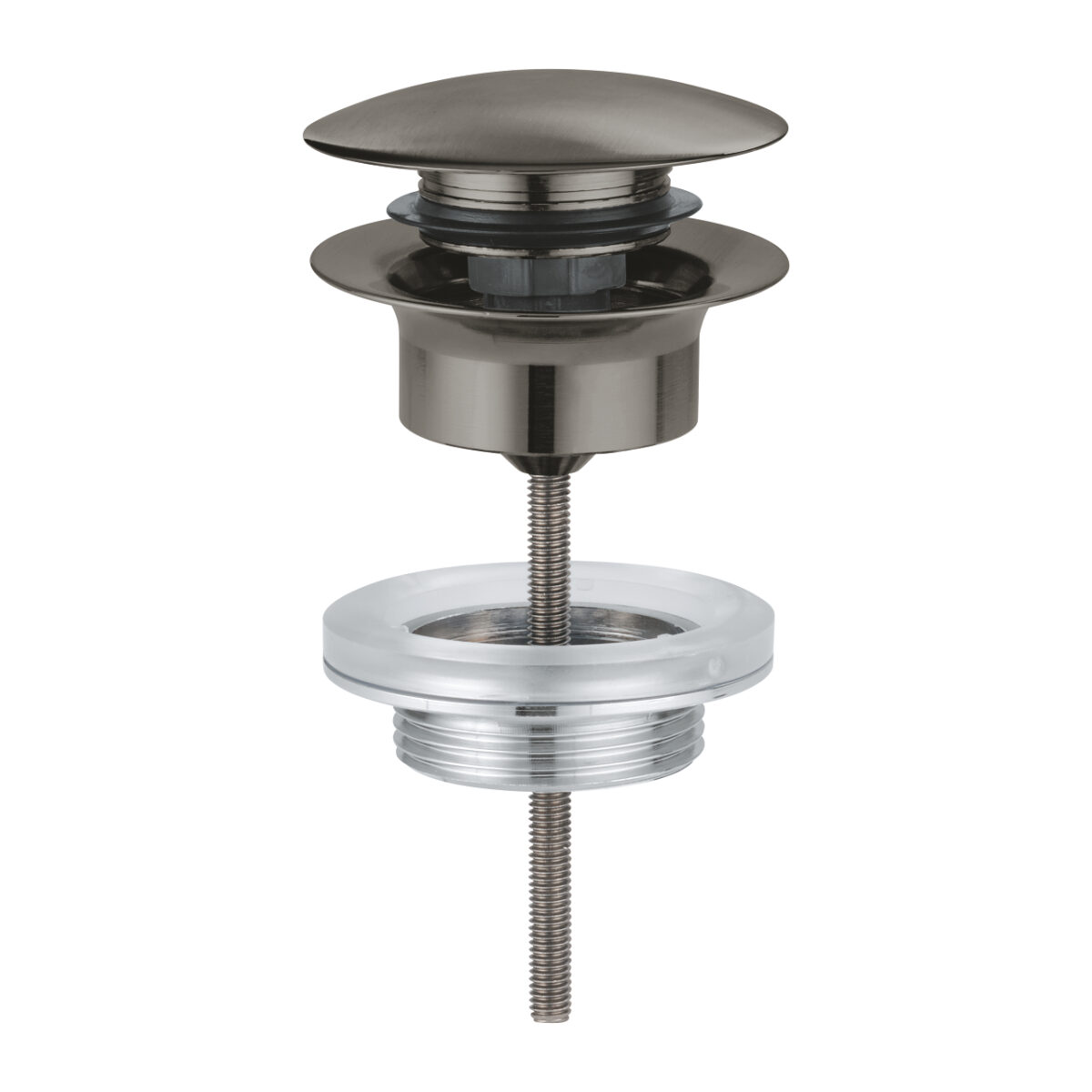 ΒΑΛΒΙΔΑ ΝΙΠΤΗΡΟΣ PUSH-OPEN BRUSHED HARD GRAPHITE 65807AL0 GROHE - Image 3