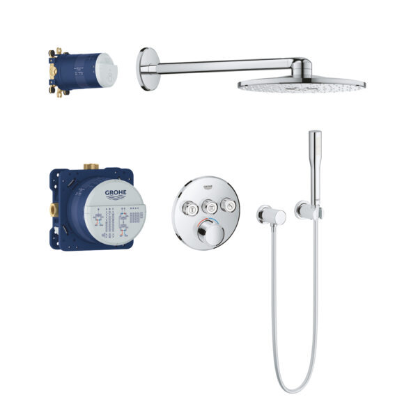 GROHTHERM SMARTCONTROL ΣΕΤ ΕΝΤΟΙΧΙΣΜΟΥ ROUND 34709000 GROHE