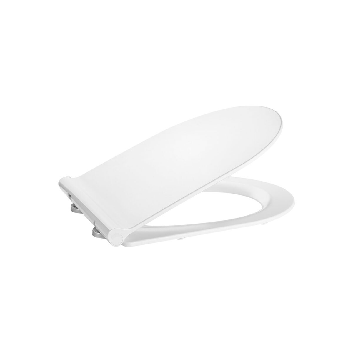 ΚΑΠΑΚΙ ΛΕΚΑΝΗΣ ROCA NEXO ΣΤΡΟΓΓΥΛΟ SLIM SOFT CLOSE ΛΕΥΚΟ A801C4200U ROCA - Image 1