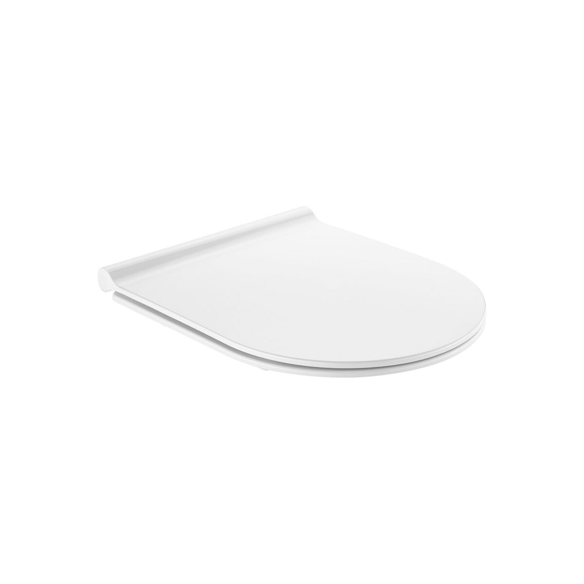 ΚΑΠΑΚΙ ΛΕΚΑΝΗΣ ROCA NEXO ΣΤΡΟΓΓΥΛΟ SLIM SOFT CLOSE ΛΕΥΚΟ A801C4200U ROCA - Image 4