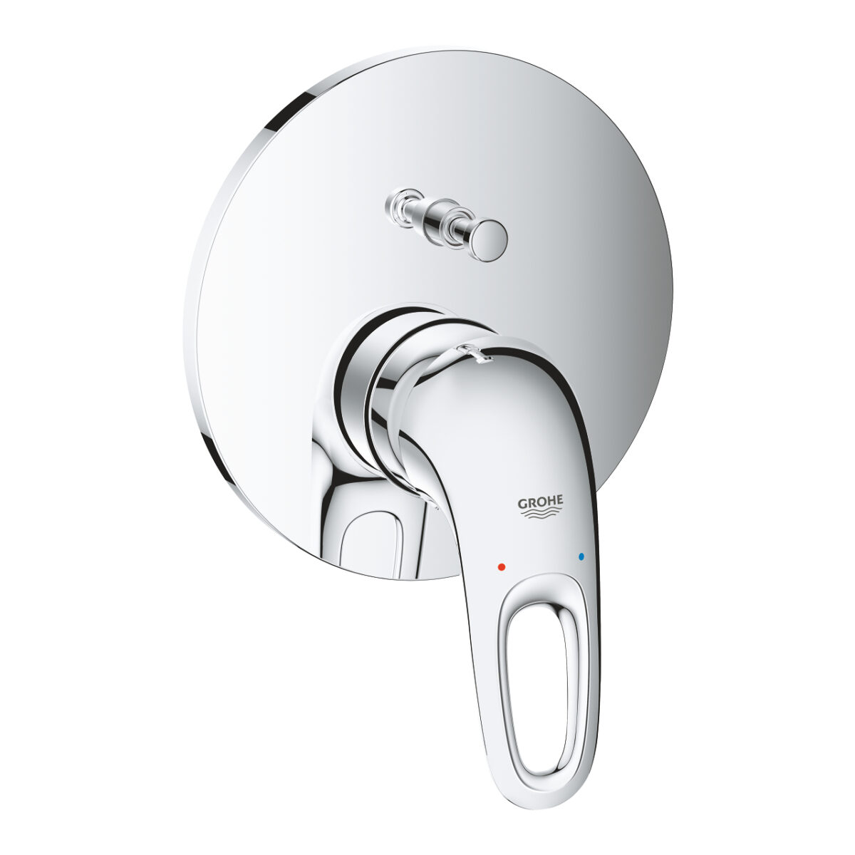 EUROSTYLE ΜΙΚΤΗΣ ΝΤΟΥΣ ΜΕ ΕΝΑ ΜΟΧΛΟ ΧΕΙΡΙΣΜΟΥ 1/2″ ΔΥΟ ΡΟΩΝ ΧΡΩΜΕ 24049003 GROHE - Image 1