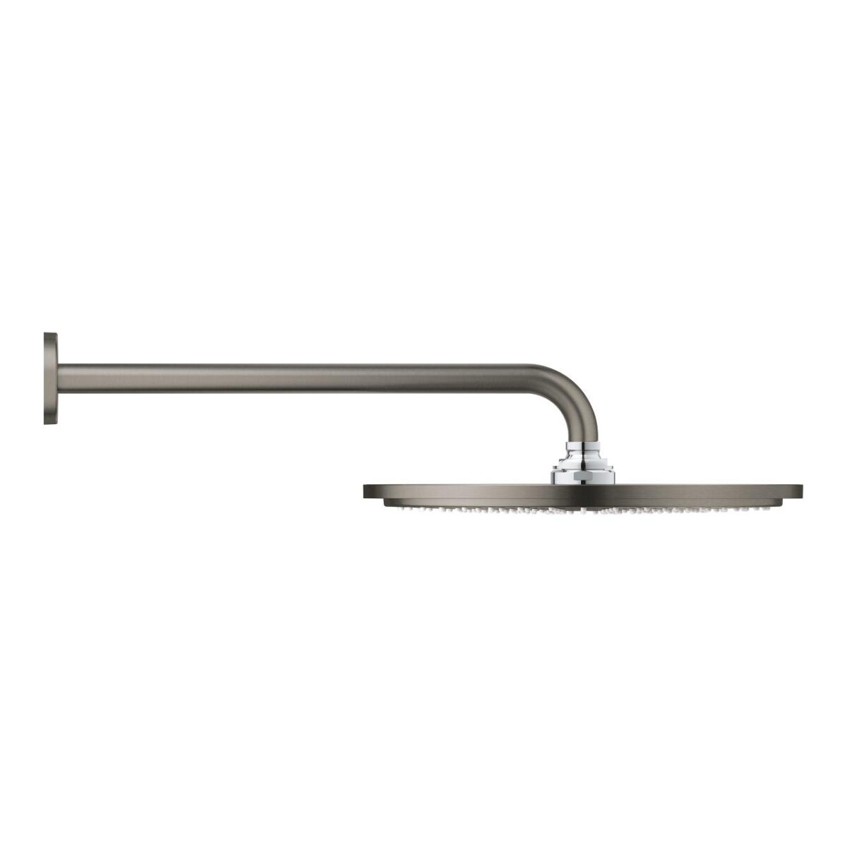 ΚΕΦΑΛΗ ΚΑΙ ΒΡΑΧΙΟΝΑΣ ΤΟΙΧΟΥ RAINSHOWER COSMOPOLITAN 310 38CM BRUSHED HARD GRAPHITE 26066AL0 GROHE - Image 3