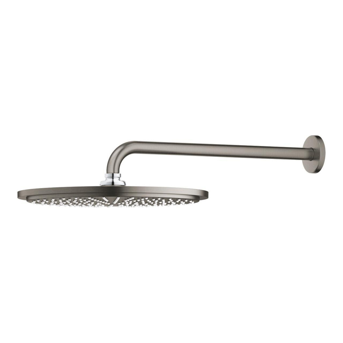 ΚΕΦΑΛΗ ΚΑΙ ΒΡΑΧΙΟΝΑΣ ΤΟΙΧΟΥ RAINSHOWER COSMOPOLITAN 310 38CM BRUSHED HARD GRAPHITE 26066AL0 GROHE - Image 4