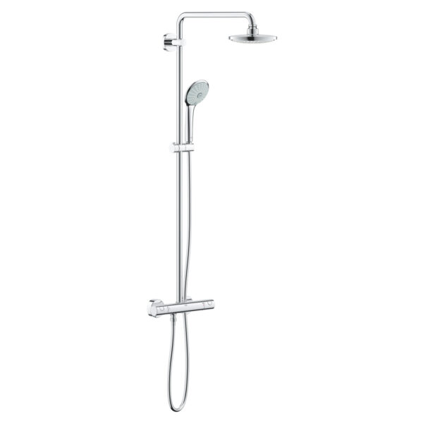 EUPHORIA SYSTEM 180 ΣΥΣΤΗΜΑ ΝΤΟΥΣ ΜΕ ΘΕΡΜΟΣΤΑΣΗ ΧΡΩΜΕ 27296001 GROHE