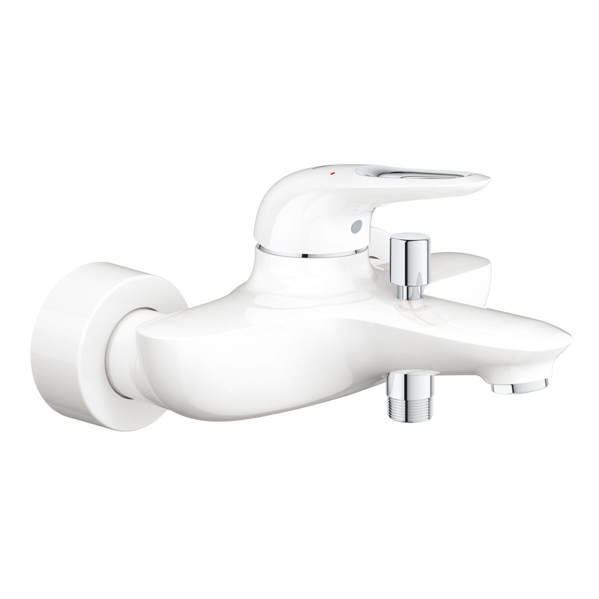 ΜΙΚΤΗΣ ΛΟΥΤΡΟΥ ΜΕ ΕΝΑ ΜΟΧΛΟ ΧΕΙΡΙΣΜΟΥ 1/2″ EUROSTYLE MOON WHITE 33591LS3 GROHE - Image 1