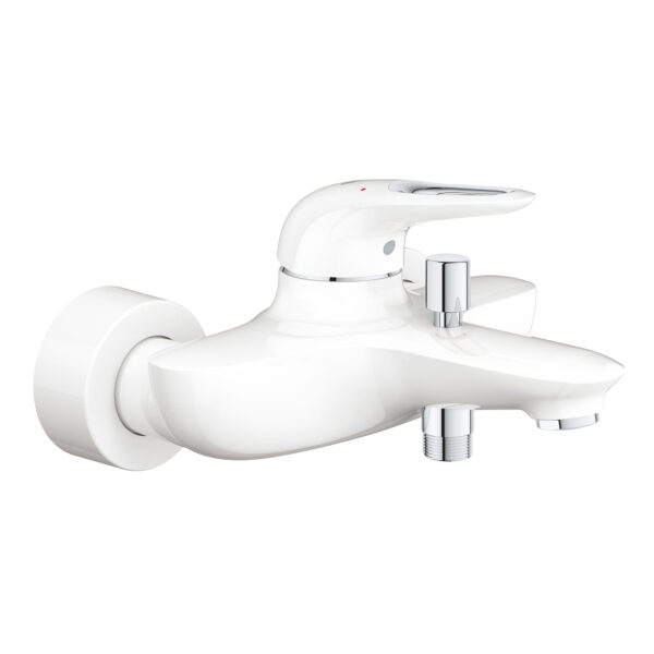ΜΙΚΤΗΣ ΛΟΥΤΡΟΥ ΜΕ ΕΝΑ ΜΟΧΛΟ ΧΕΙΡΙΣΜΟΥ 1/2″ EUROSTYLE MOON WHITE 33591LS3 GROHE