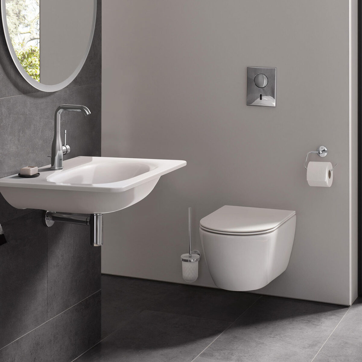 ESSENCE ΚΑΘΙΣΜΑ ΚΑΙ ΚΑΠΑΚΙ ΛΕΚΑΝΗΣ S.C ΛΕΥΚΟ 39577000 GROHE - Image 5