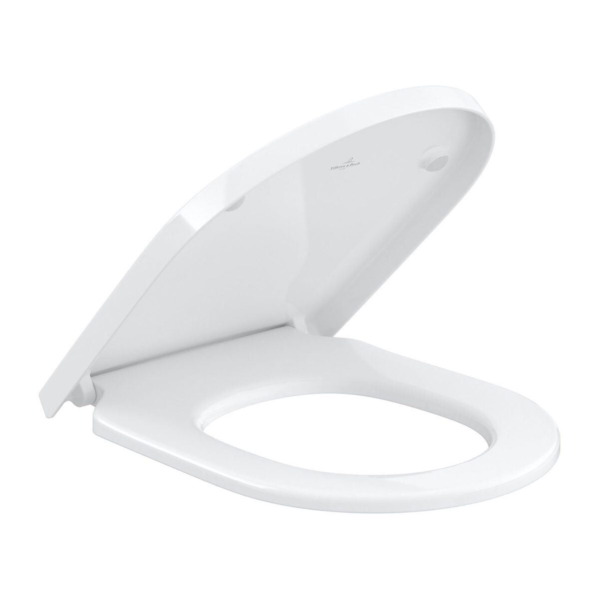 SUBWAY 3.0 ΚΑΠΑΚΙ ΛΕΚΑΝΗΣ SLIM SOFT CLOSE ΠΛΑΣΤΙΚΟ ΛΕΥΚΟ 8M42S101 VILLEROY & BOCH - Image 1