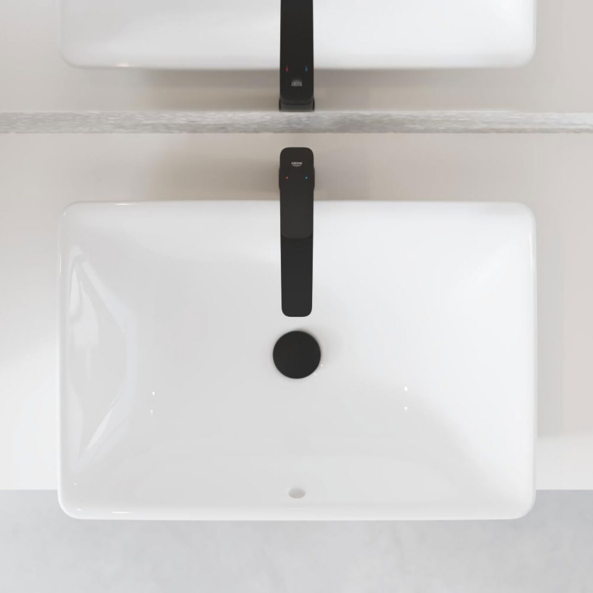 CUBEO ΜΙΚΤΗΣ ΝΙΠΤΗΡΑ XL-ΜΕΓΕΘΟΣ 1/2″ ΜΑΥΡΟ ΜΑΤ 1017292430 GROHE - Image 5
