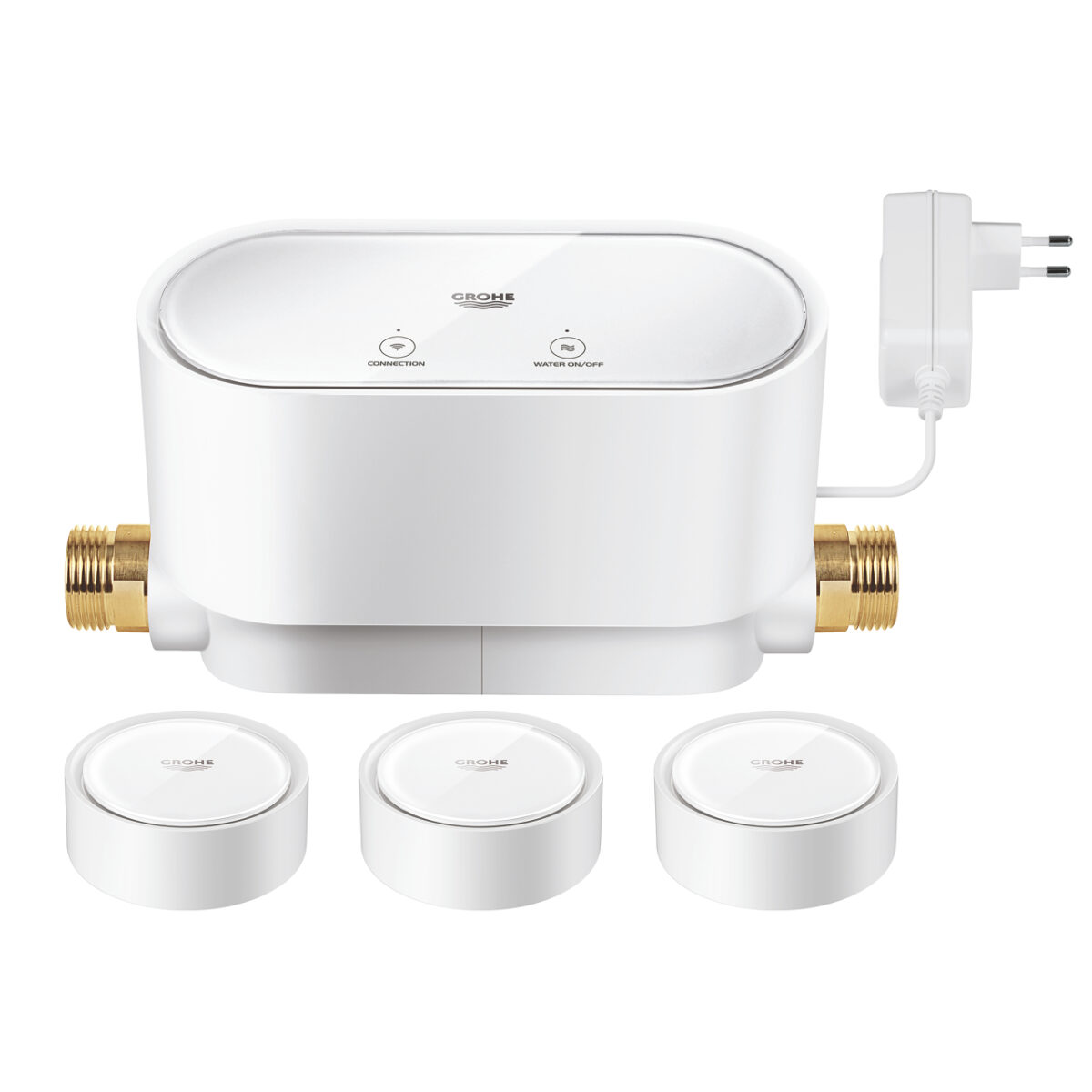 GROHE SENSE ΣΕΤ ΜΟΑΝΑΔΑΣ ΕΛΕΓΧΟΥ ΔΙΑΡΡΟΩΝ ΜΕ 3 ΕΞΥΠΝΟΥΣ ΑΙΣΘΗΤΗΡΕΣ ΝΕΡΟΥ 22502LN1 GROHE - Image 3