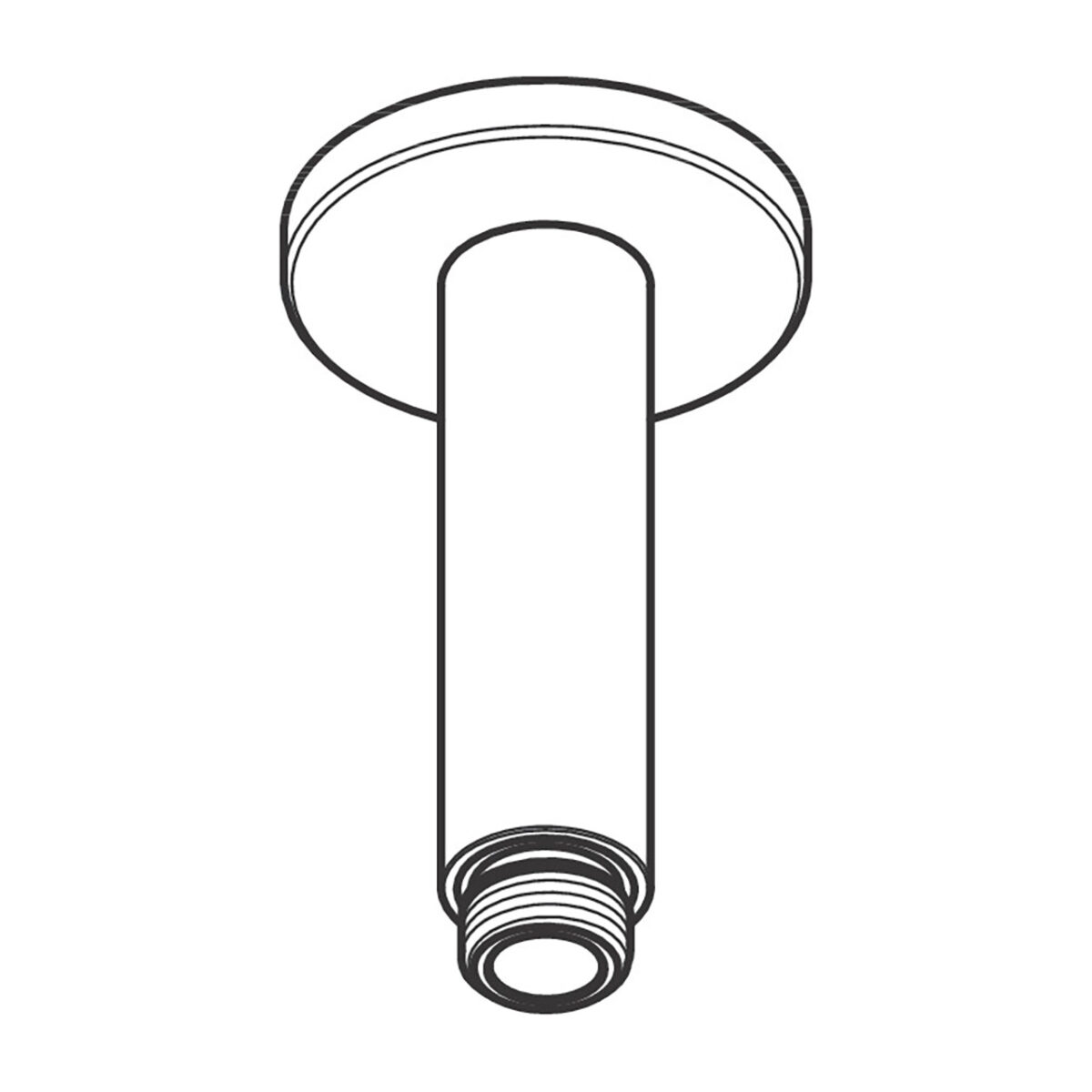 VERNIS BLEND ΣΥΝΔΕΣΜΟΣ ΟΡΟΦΗΣ 10 CM ΧΡΩΜΕ 27804000 HANSGROHE - Image 3