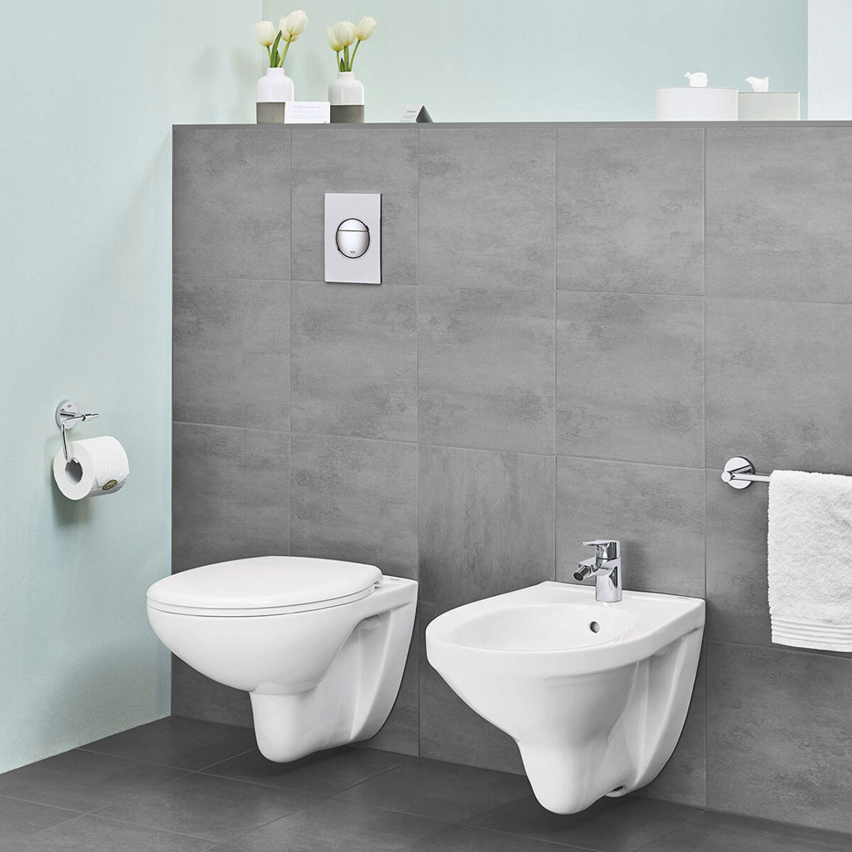 BAUCOSMOPOLITAN ΧΑΡΤΟΘΗΚΗ ΧΡΩΜΕ 40457001 GROHE - Image 3