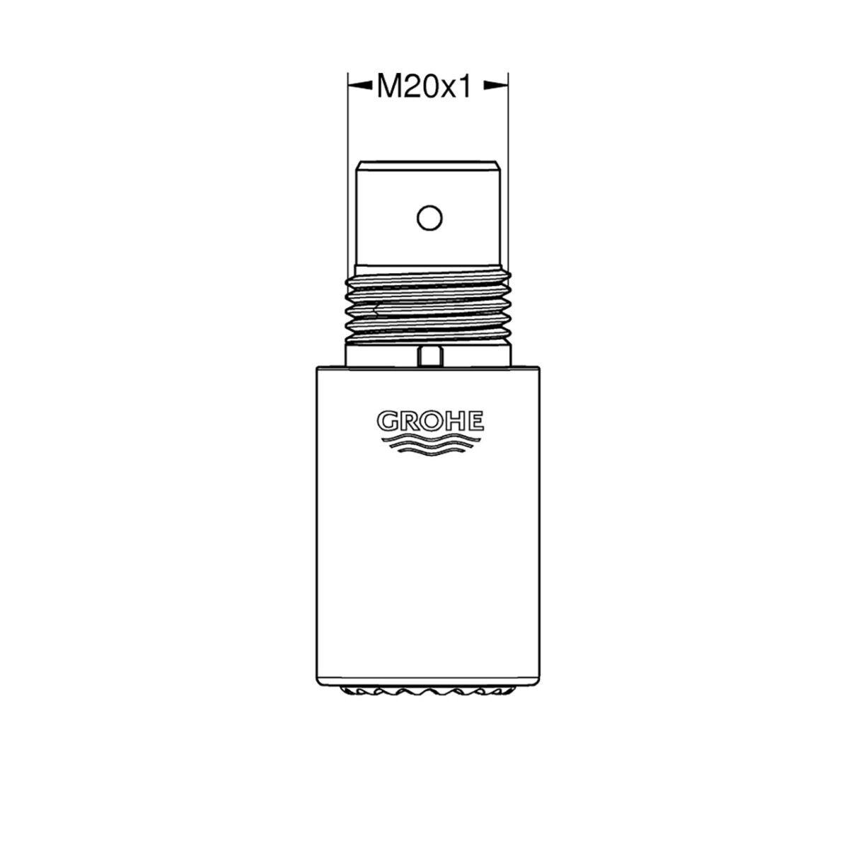 ΦΙΛΤΡΟ ΜΠΑΤΑΡΙΑΣ ΚΟΥΖΙΝΑΣ 13997000 GROHE - Image 2