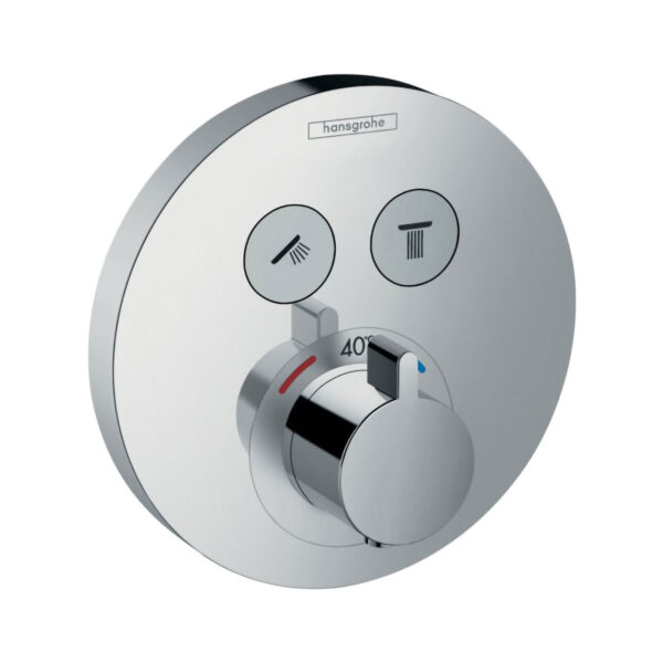 SHOWER SELECT S ΕΠΙΤΟΙΧΙΑ ΘΕΡΜΟΣΤΑΤΙΚΗ ΜΠΑΤΑΡΙΑ ΛΟΥΤΡΟΥ 15743000 HANSGROHE