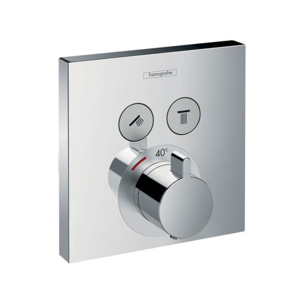 SHOWER SELECT S ΕΠΙΤΟΙΧΙΑ ΘΕΡΜΟΣΤΑΤΙΚΗ ΜΠΑΤΑΡΙΑ ΛΟΥΤΡΟΥ 15763000 HANSGROHE