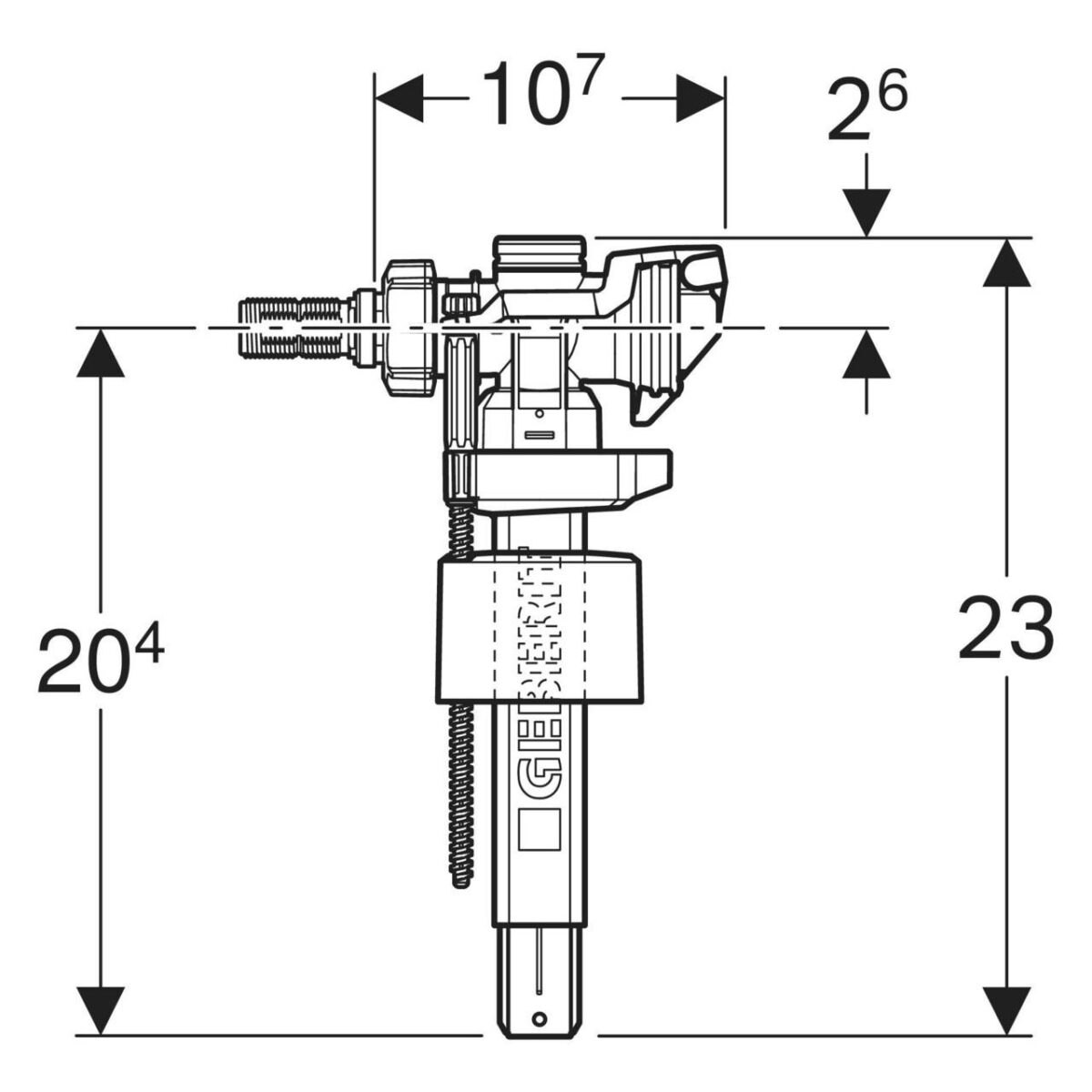 ΦΛΟΤΕΡ ΓΙΑ ΚΑΖΑΝΑΚΙΑ TYPE 383 246.191.00.5 GEBERIT - Image 4