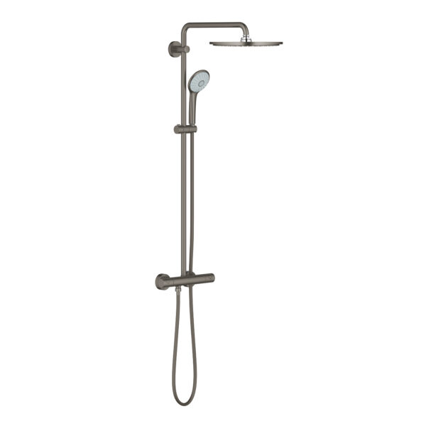 ΣΥΣΤΗΜΑ ΝΤΟΥΣ ΜΕ ΘΕΡΜΟΣΤΑΤΗ EUPHORIA SYSTEM 310 BRUSHED HARD GRAPHITE 26075AL0 GROHE