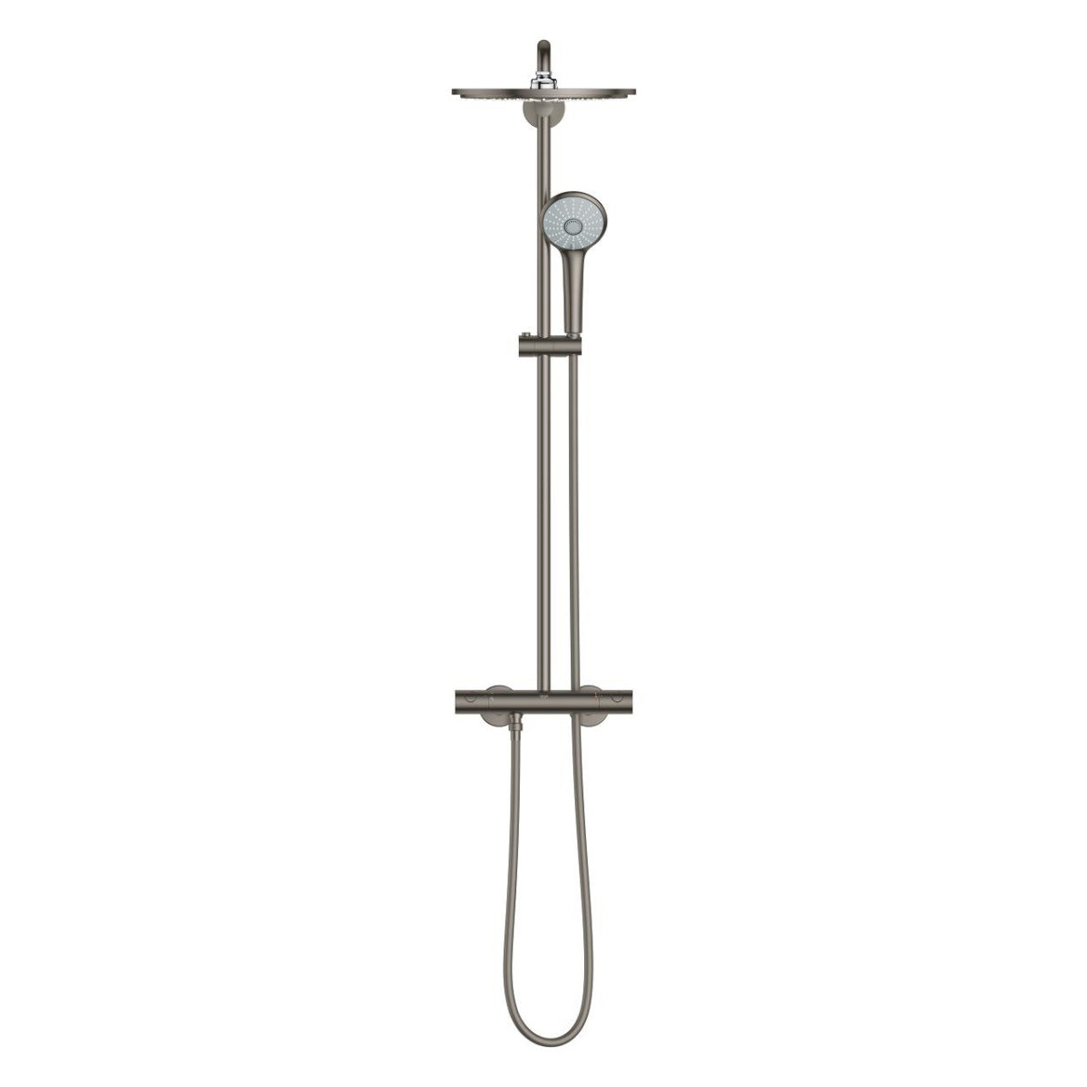 ΣΥΣΤΗΜΑ ΝΤΟΥΣ ΜΕ ΘΕΡΜΟΣΤΑΤΗ EUPHORIA SYSTEM 310 BRUSHED HARD GRAPHITE 26075AL0 GROHE - Image 3