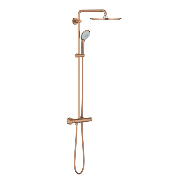ΣΥΣΤΗΜΑ ΝΤΟΥΣ ΜΕ ΘΕΡΜΟΣΤΑΤΗ EUPHORIA SYSTEM 310 BRUSHED WARM SUNSET 26075DL0 GROHE